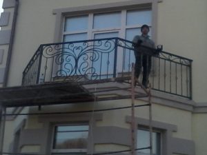 Кованый балкон. ОлСеДом
